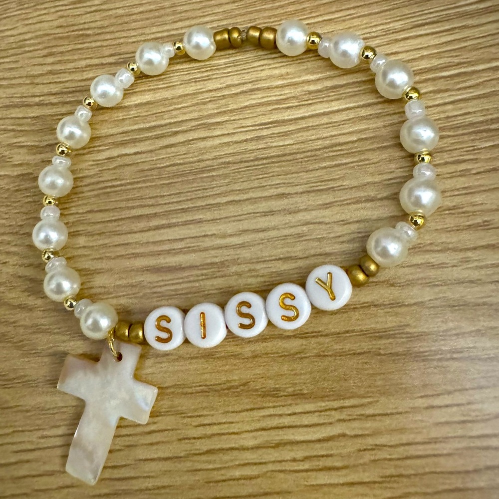 Personalized faith bracelet
